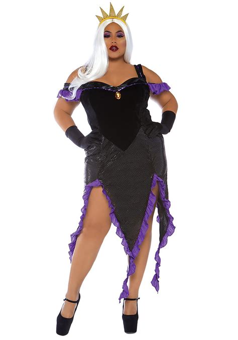 Plus size sea witch costome